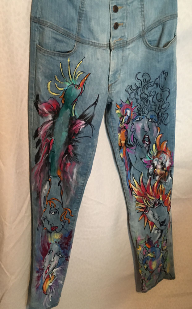 lt. blue jeans